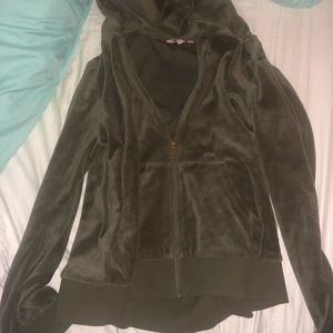 Juicy Couture Velour Zip  Up Hoodie